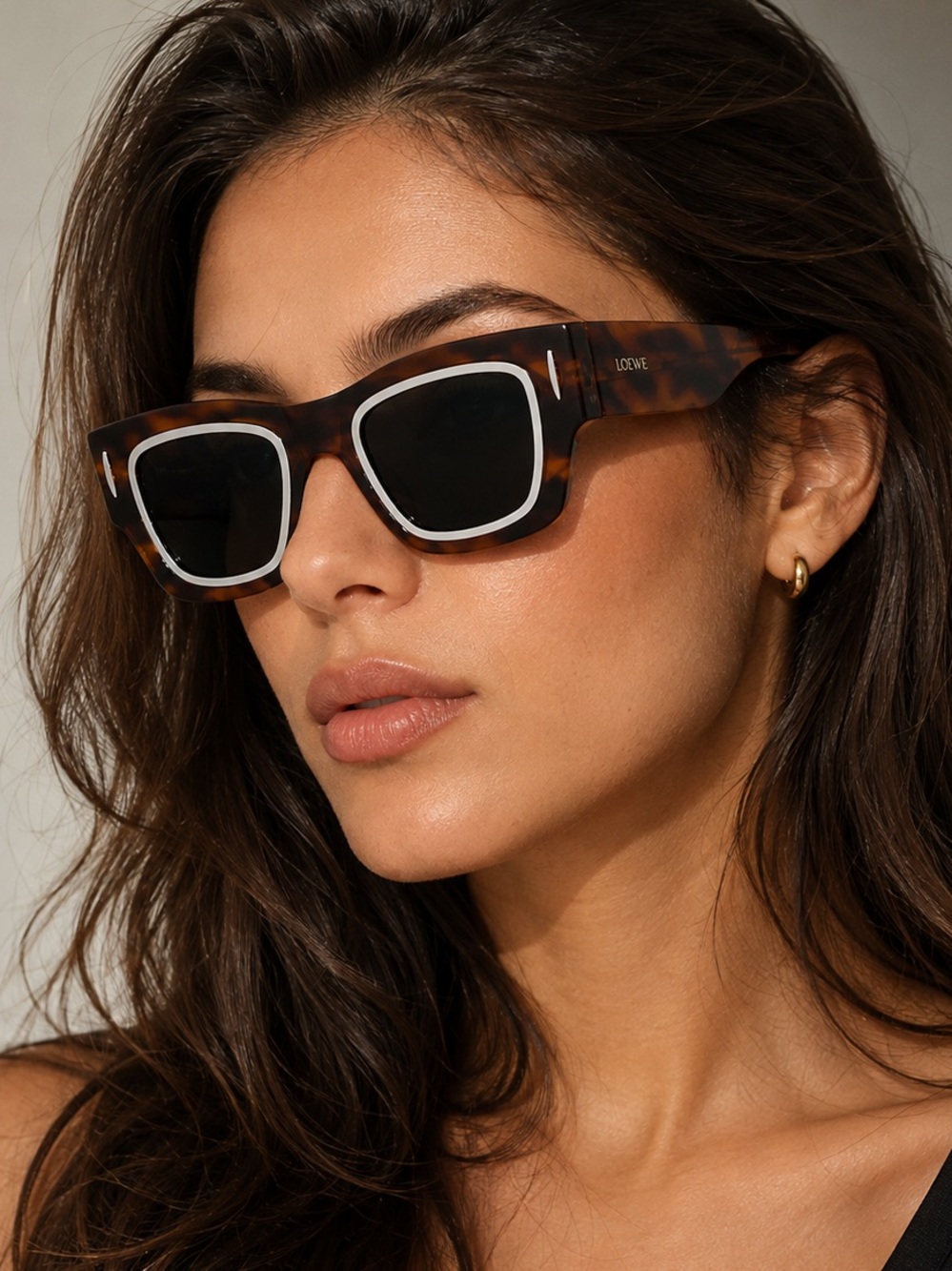 New! Loewe Sunglasses LW40168I 52N Authentic